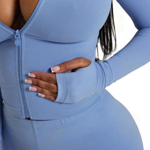 Ensemble de yoga pour femmes de haute qualité, combinaison de sport sans couture et combinaison pour la salle de sport, 2026 - Product Image 4