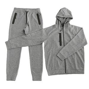 Chándales con cremallera y logotipo personalizado para hombre de alta calidad, bolsillos con cremallera, ropa deportiva cómoda, tela cómoda, forro polar, estilo de vida, Invierno - Product Image 1
