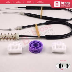 Kit de réparation de lève-vitre électrique BWR772 avant gauche pour A3 MK2 8P 8PA 8P1 2003-2013 4/5 portes 8P4837461 - Product Image 4