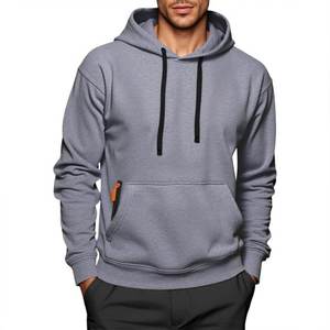 Hoodies pour hommes 2025 automne hiver à manches longues sweat à capuche uni avec poches pull à capuche - Product Image 5