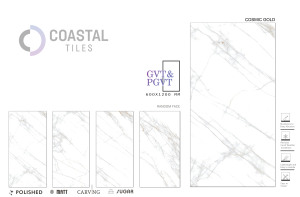 Vente en gros de carreaux de porcelaine de qualité supérieure 24 "x 48" 600x1200mm Carrelage de sol poli au design moderne pour salle de bain et intérieur - Product Image 2