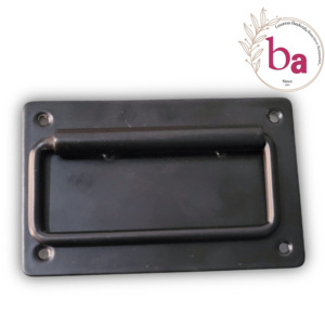 Poignée de porte carrée noire mate pour armoires de cuisine commodes chambres à coucher Villas - Product Image 2