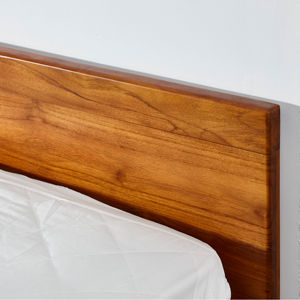 Base de Cama King de Madera Maciza Premium, Cama de Madera de Lujo Hecha a Mano con Cabecera, Muebles de Dormitorio de Alta Calidad - Product Image 3