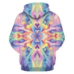 Custom Printing Sublimation High Quality Wholesale Men And Women Polyester Plus Size Blank Hoodies - Product Image 2