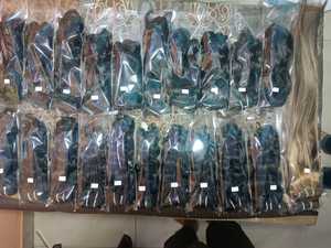 100 pour cent naturel indien ondulé cheveux vierges donneur unique cuticule aligné Double dessiné qualité brute doux non traité longue durée - Product Image 3