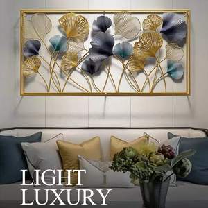 Art mural moderne en fer pour chambre à coucher Décoration murale suspendue intelligente à la demande d'un fournisseur indien - Product Image 4