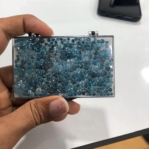 Couleur fantaisie bleue ronde coupe brillante laboratoire cultivé diamant en vrac CVD/HPHT 0.50Ct à 5Ct IGI certifié pour la fabrication de bijoux - Product Image 3