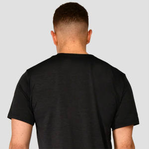 เสื้อยืดวิ่งคุณภาพสูงของผู้ชาย-ชุดออกกำลังกายสำหรับวิ่งมาราธอนและน้ำหนักเบาระบายอากาศได้ดี - Product Image 3