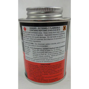 Ciment de vulcanisation chimique X-Tra Seal pour réparation de chambre à air de pneu 8 oz (0,2366 litres) - Product Image 2