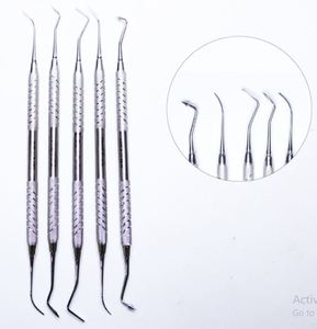 Juego de 5 Instrumentos Dentales de Alta Calidad para Limpieza Dental, Hechos en Pakistán - Product Image 1