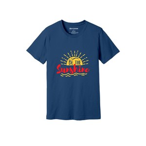 Camiseta de algodón 100% para mujer, temas de bondad, estampado 3D, estilo informal, 12 opciones de color, 160-180, diseño personalizable GSM pesado - Product Image 1