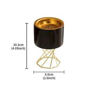 Quemador de Incienso Religioso Ecológico de Madera, Estilo de Medio Oriente, para Rituales de Bakhoor, Aromaterapia, Fragancia para el Hogar, Z F Craft - Product Image 1