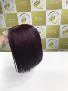 Belle perruque de cheveux humains 100% naturels Super Double dessiné extrémités épaisses pleine cuticule alignée en vrac droite vague Style en gros - Product Image 2