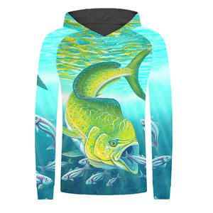 Sudadera con Capucha de Pesca Personalizada para Hombre, de Felpa, Color Sólido, Impresión DTF, DTG, Serigrafía, 100% Poliéster, Sublimación Digital, con Bolsillo, para Verano - Product Image 2
