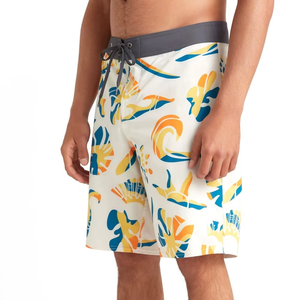 กางเกงว่ายน้ำชายขายส่ง น้ำหนักเบา สำหรับฤดูร้อน เอวยางยืดพร้อมเชือกผูก กางเกงชายหาดฤดูร้อน - Product Image 4