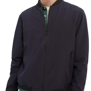 Veste bomber classique en toile pour homme, logo personnalisé en gros, 2026, veste bomber personnalisée pour homme, coupe-vent respirante - Product Image 6