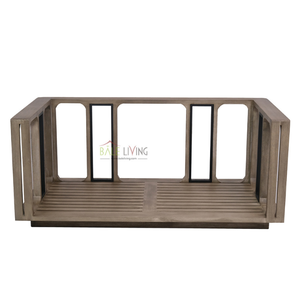 Mobilier canapé deux places pour le salon d'une maison qui est esthétique et écologique avec un design minimaliste - Product Image 2