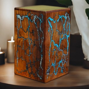 Human Ashes <b>Large</b> Wooden <b>Urn</b> for Cremation Adult <b>Urn</b> Box Personalized Wooden Burial <b>Urns</b> Funeral Supplies - Product Image 4