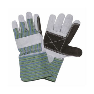 ถุงมือทำงานหนังวัวผ่าหน้าสำหรับผู้ชายถุงมือหนังวัวปกป้องเต็มรูปแบบถุงมือหนังแกะหนังวัวถุงมืออุตสาหกรรม - Product Image 2