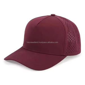 Vente en gros 100% coton sergé 5 panneaux casquettes Snapback couleur bande Sports de plein air casquette de Baseball personnalisé 3d logo brodé - Product Image 3