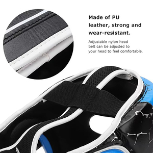 Protector de Cabeza de Boxeo Profesional 2026, Cuero de Alta Calidad, Logotipo Personalizable, Equipo de Protección para Entrenamiento, Superventas - Product Image 2
