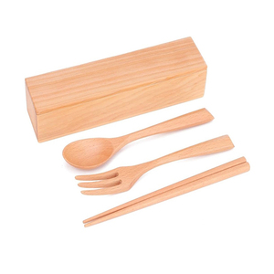 Wooden Kitchen Drawer Flatware Utensil Tableware Organizer <b>Storage</b> Box Multi-Grid Wood <b>Cutlery</b> Silverware Holder - Product Image 1