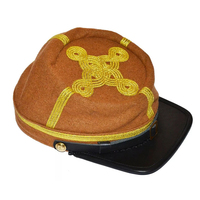 Gorra multicolor de alta calidad Gorra de lana unisex con sombreros ajustables de tela de alta calidad