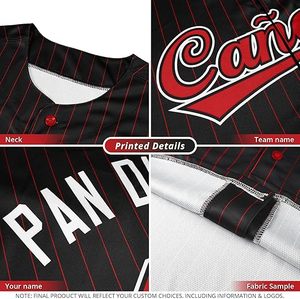 Camisetas de béisbol con botones personalizables para adultos, diseño único, características transpirables, ropa informal de fábrica, ropa de softball - Product Image 4