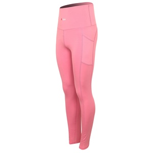 Women's High Waist Stretchable Quick Dry Fitness Yoga Legging Skin Color Best Design Breathable Customizable Gym Use Full Length - Product Image 2