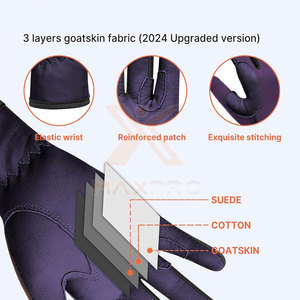 Vente en ligne - Gants d'équitation d'hiver de qualité supérieure - Cuir/Spandex durables - Doigts entiers - Unisexe - En vente - Product Image 3