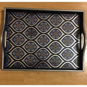 Bandejas Decorativas de Madera para Uso Comercial, Aptas para Contacto con Alimentos, Bandeja para Desayuno, Bandejas para Servir Comida, Suministros para Restaurantes - Product Image 2