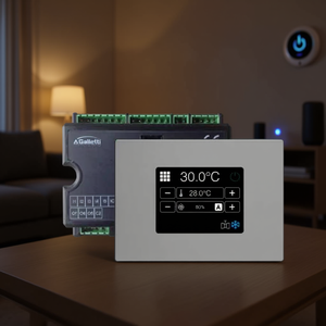 Galletti EVO-2-TOUCH-Y Contrôle d'appareils électroménagers intelligents pour Art-U Modèle gris EYE2TY0000A - Product Image 3