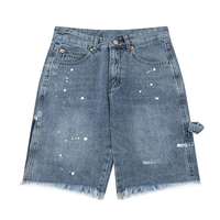 Shorts en jean décontractés pour hommes, tendance streetwear, été, nouvelle collection, écologiques, respirants, extensibles, style hip hop