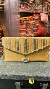 Handmade <b>Women's</b> <b>Small</b> Wedding Favor Return Gift Fashion Vintage Embroidered Printed Silk Lining <b>Handbag</b> for Ladies - Product Image 2