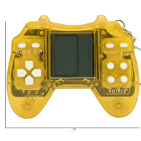 Mini console de jeu rétro avec poignée, cadeau promotionnel, mini console de jeu électronique portable, machine à gashapon, porte-clés, jouet électronique