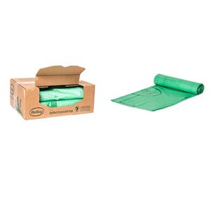 Heavy Duty <b>Compostable</b> Trash <b>Bags</b> Cornstarch Biodegradable Garbage <b>Bags</b> Leak Proof - Product Image 6