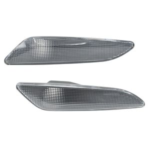 Feux de signalisation latéraux pour Alfa Romeo 147,156-Blanc-DROIT et GAUCHE - Product Image 1