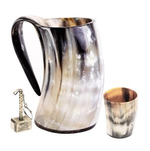Corne à boire viking de haute qualité, écologique et haut de gamme, avec taille personnalisée, fabrication artisanale, prix de gros - Product Image 4