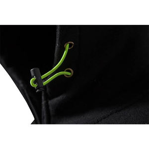 Manteau à capuche en polaire d'hiver à prix abordable en gros à capuche avec logo personnalisé pour hommes sweat à capuche avec fermeture éclair pour automne veste à capuche décontractée pour hommes de grande taille - Product Image 3