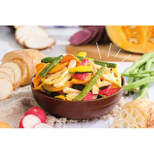 ผักรวมอบกรอบแบบถุงใหญ่-ขนมขบเคี้ยวรสเค็มแบบแห้ง - Product Image 1