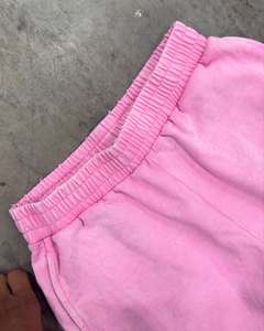 2025 Multi couleur Streetwear haute qualité 100% coton 460 GSM hommes blanc en détresse Vintage lavé survêtement évasé pantalons de survêtement hommes - Product Image 4