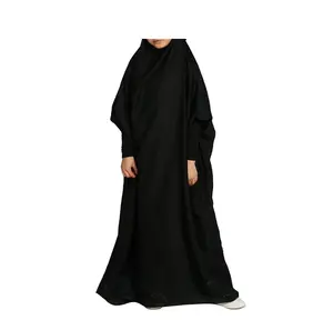 Islamic Abaya For Kids Girls Outdoor Fashion Wear Clothes Wholesale Price Kids Abaya Hot Selling Abaya