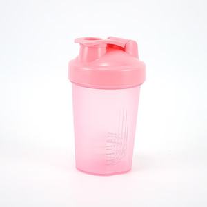 Bouteille de sport personnalisée avec logo, sans BPA, en plastique, pour protéines en poudre, avec boule mélangeuse - Product Image 3