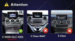 MEKEDE AUTO Android Lecteur DVD <span class=keywords><strong>de</strong></span> voiture Navigation Multimédia Stéréo Car-play pour Benz C W205-GLC Classe X253-V (2014-2018) NTG 5.0 - Product Image 6