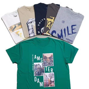 Top vente meilleure qualité grande taille hommes cou 100% coton T-shirt régulier été porter à manches courtes décontracté pour hommes Bangladesh - Product Image 1