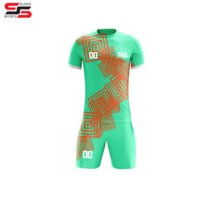 Conjunto de camiseta de fútbol, número de nombre personalizado para hombres, uniforme de diseño personalizado para niños, kit de ropa de fútbol - Product Image 3
