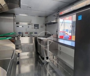 Remolques de comida de 14 pies, equipo de servicio completamente comercial, tienda de helados de cocina, cabina de comida, remolque de café, camión de comida móvil - Product Image 6