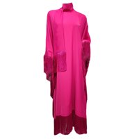 2025 nouveau Style couleur unie manches chauve-souris conception femmes vêtements pour robe Eid personnalisé dames Abaya robe musulmane