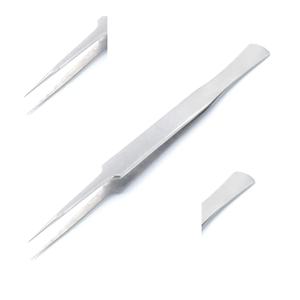 Pince à épiler d'extension de cils en acier inoxydable de marque privée de haute qualité - Product Image 2