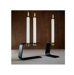 Vintage inspired metal candle holder <b>set</b> handcrafted <b>for</b> indoor <b>outdoor</b> use living room <b>dining</b> table bedroom patio - Product Image 2